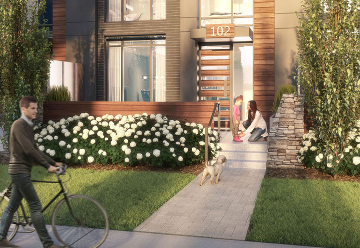 Townhome Exterior by Edenshaw Developments Limited