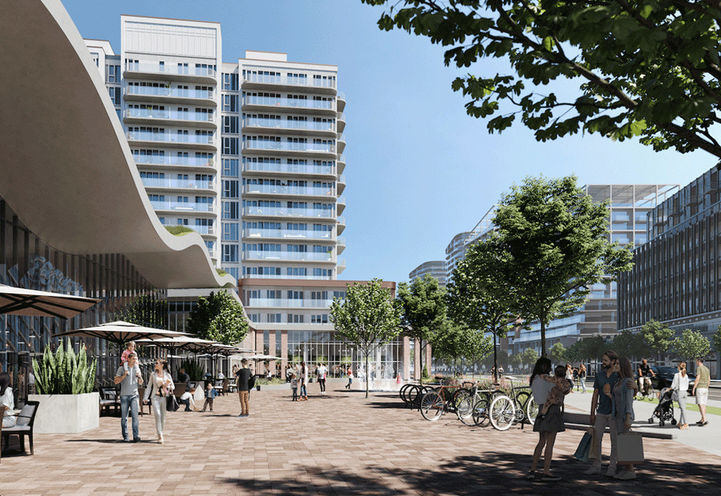 Brightwater Condos, Courtyard Amenity Level