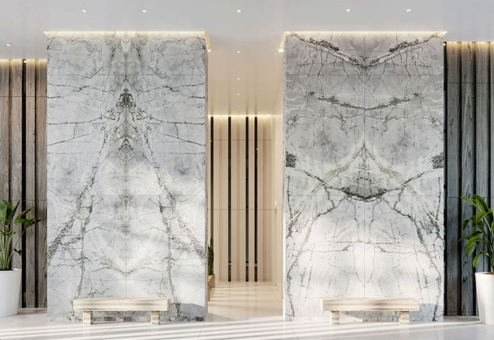 Brightwater Condos, Lobby with Visitors Seating