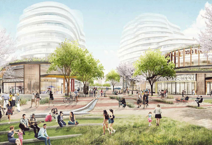 Brightwater Condos- Outdoor Amenity Space