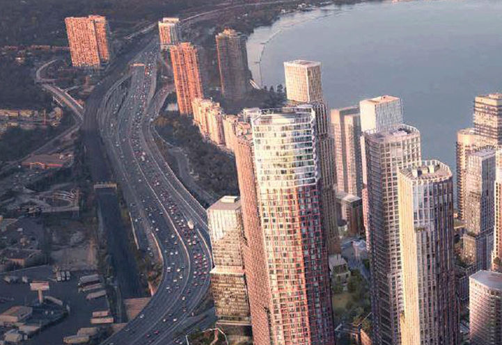 2150 Lake Shore Condos 2- Aerial View