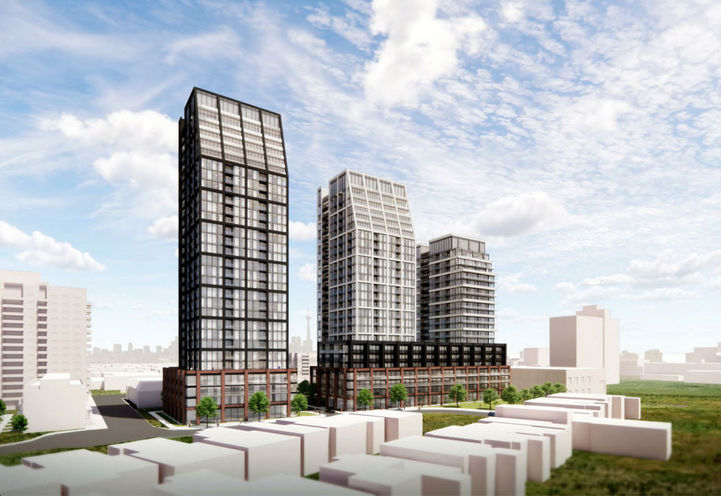 221 Sterling Road Condos 2 Exterior View of Towers