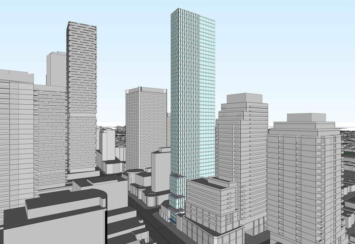 2350 Yonge Street Condos Early Artist Concept of Tower
