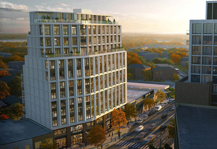 2453 Bloor Street West Condos Exterior View of Building