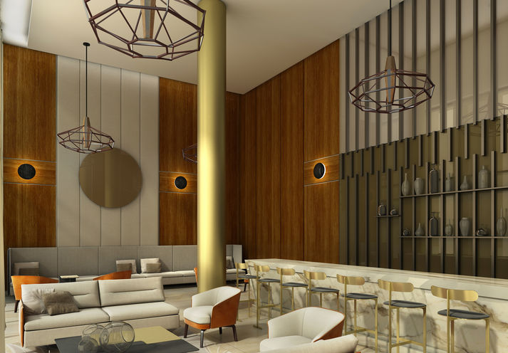 Scala Condos Party room