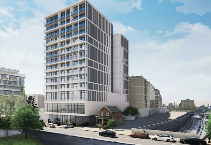 25 Imperial Street Condos- Building Exterior View