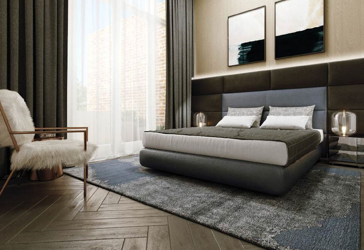 Suite Bedroom at 260 High Park Condos