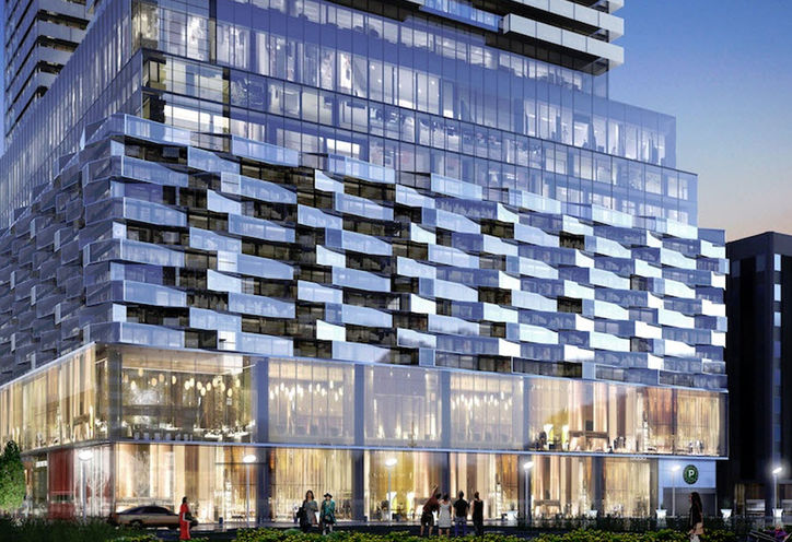 27 Yorkville Condos exterior rendering