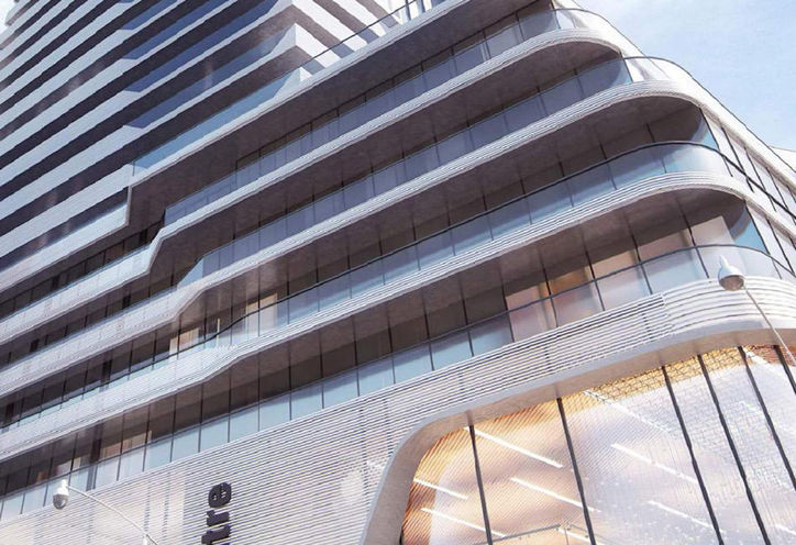 Podium Exterior, One Yonge Condos by Pinnacle International