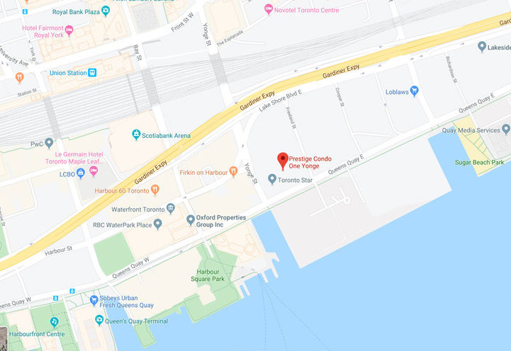 Prestige Condos Located on 1 Yonge Street