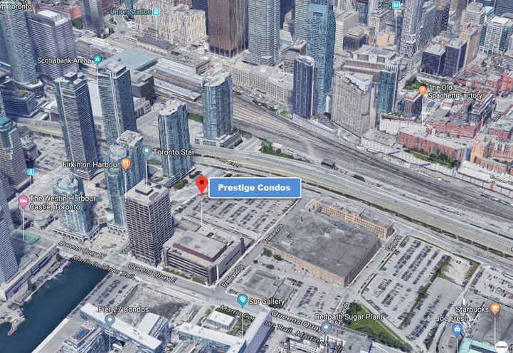 Prestige Condos Upcoming Location 3D Aerial View
