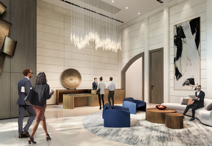 293 The Kingsway Condos Resident Lobby