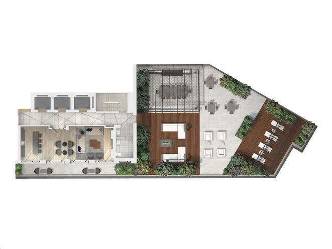 Amenity Plan, 293 The Kingsway Condos