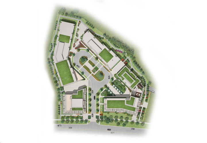 Site Plan, 293 The kingsway Condos