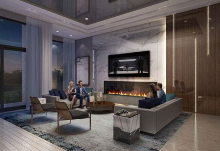 Spectacular Indoor Lounge Area at 293 The Kingsway Condos