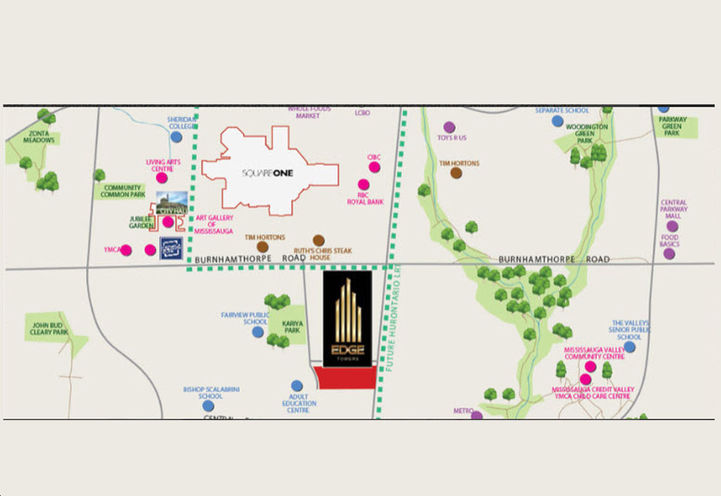 Edge Towers 2 Community Site plan