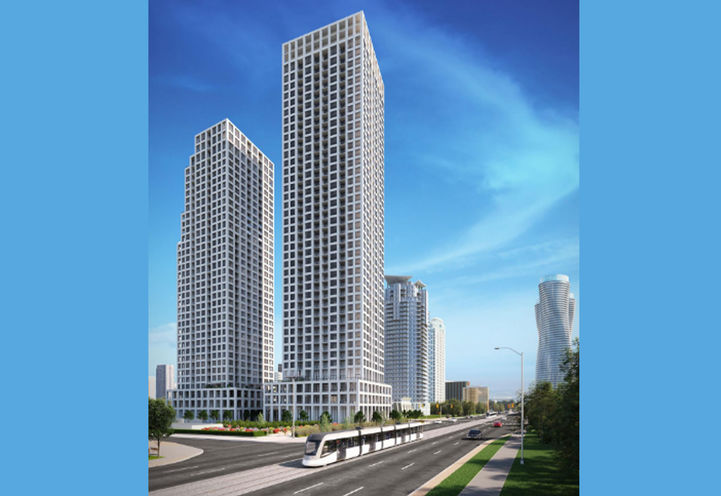 Edge Towers Road Side View