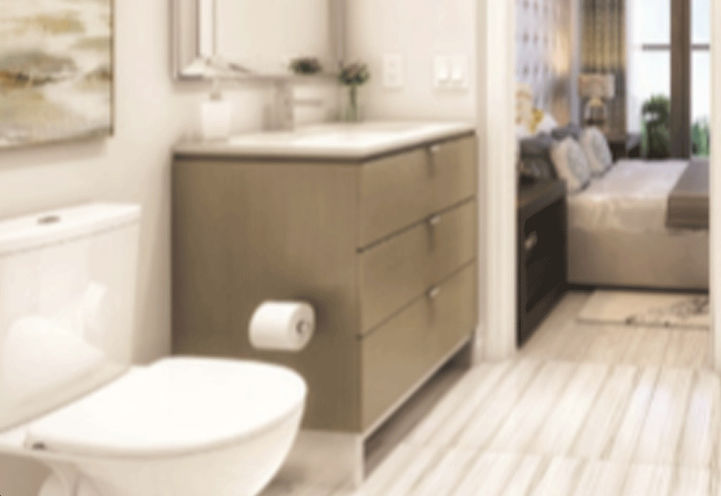 Ensuite Bathroom at Edge Towers 2