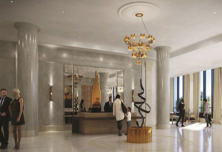 Grand Lobby at Edge Towers 2