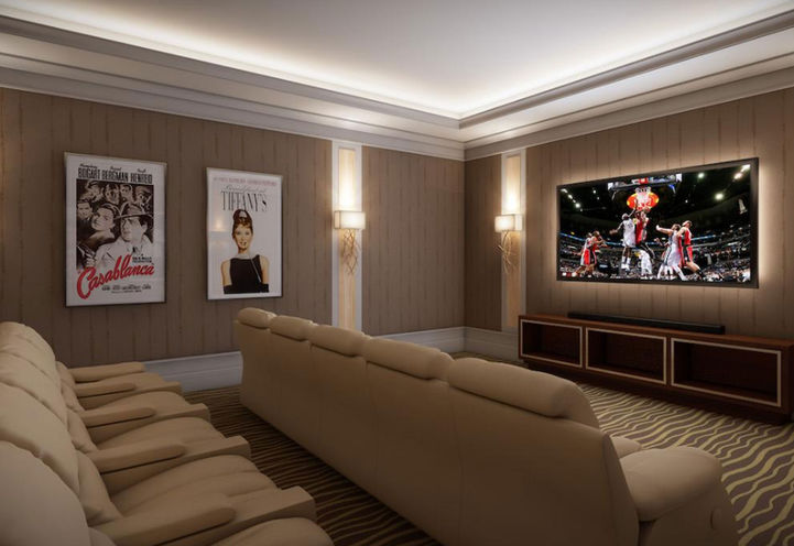 Theatre Room at Edge Towers 2