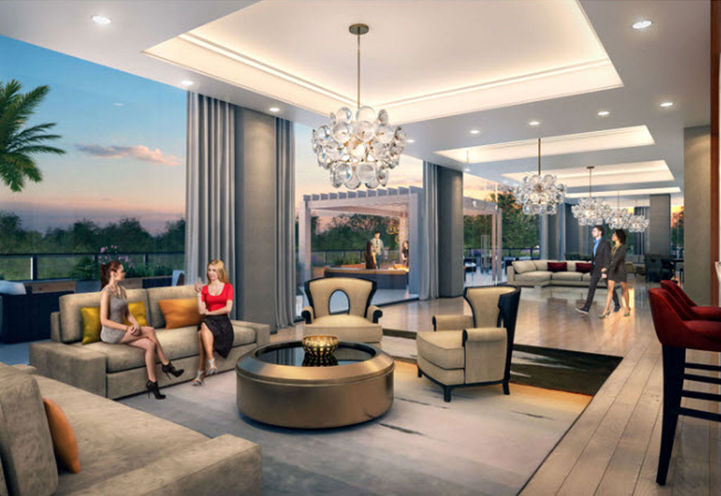 View of the 4th Floor Rooftop Terrace at Edge Towers 2