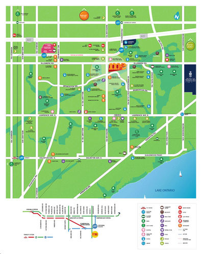 Me Living Area Amenity  Map