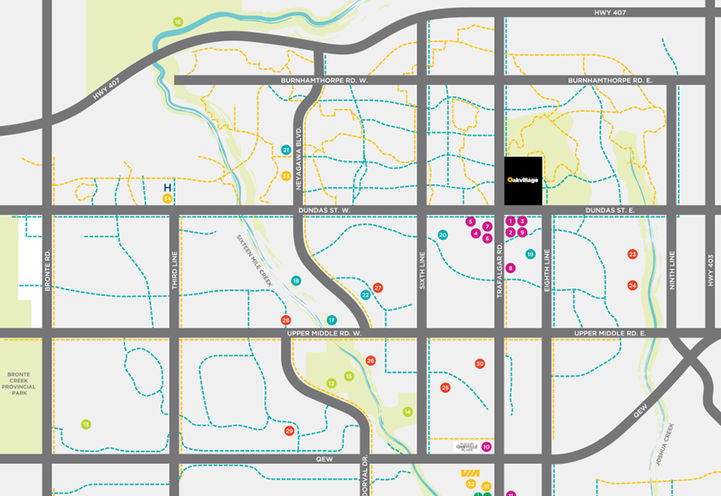 Future Location of Oakvillage by Minto Communities