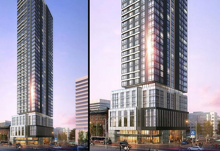 316 Bloor St West Condos Exterior View