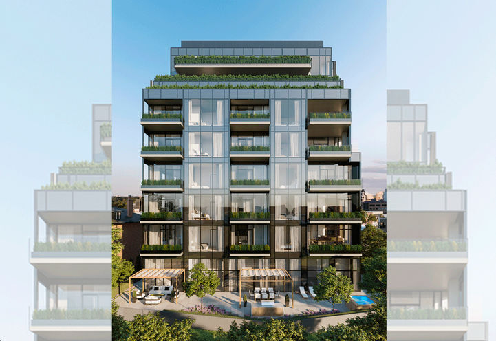 321 Davenport Condos Exterior View