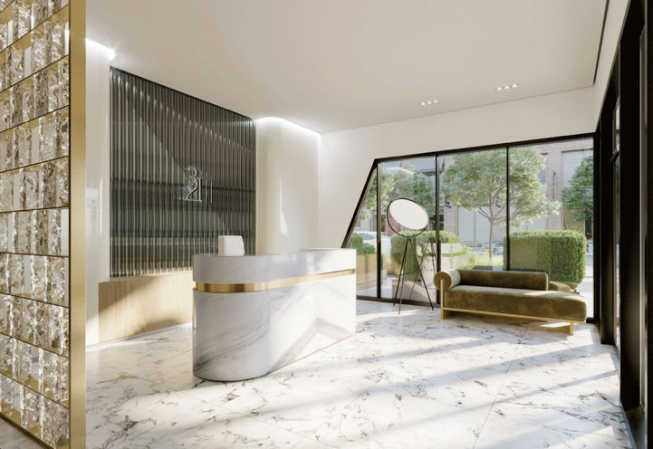 321 Davenport Condos Lobby