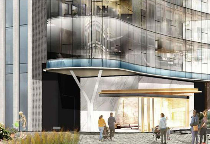 Former Podium Design for 321 Davenport Condos