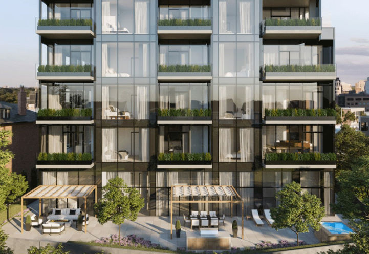 Lower Floors View of 321 Davenport Condos