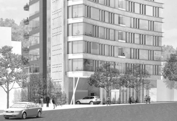 Podium Early Concept,  321 Davenport Condos, at Avenue rd & Davenport Rd