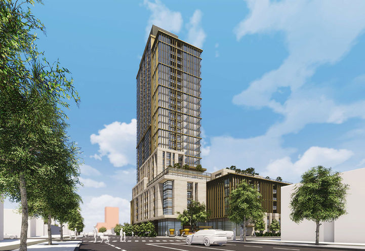 3300 Dufferin Street Condos Street View of Exteriors