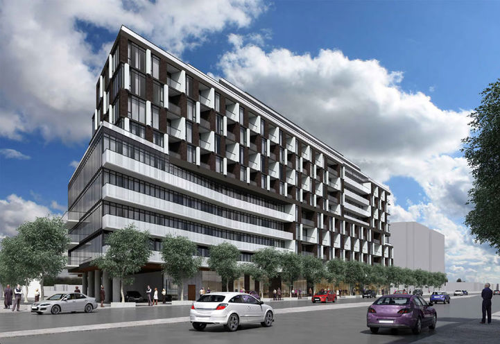 3355 Kingston Road Condos Exterior View of Building From the Street