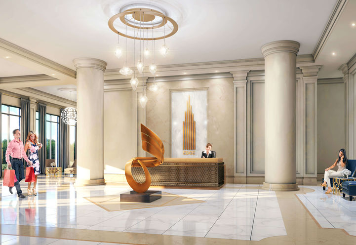 Edge Tower Lobby with 24-hr Concierge