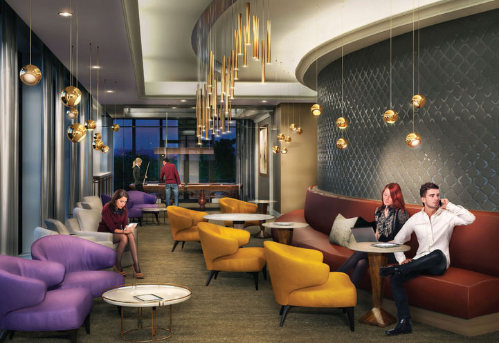 Edge Towers Wi-Fi Lounge, Games Room & Theater Room