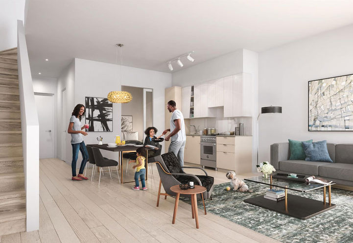 Bachelor Suite Interior Features and Finishes at  at M City Condos 2