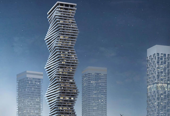 M City Condos Phase 2 on Burnamthorpe Road and Confederation Parkway