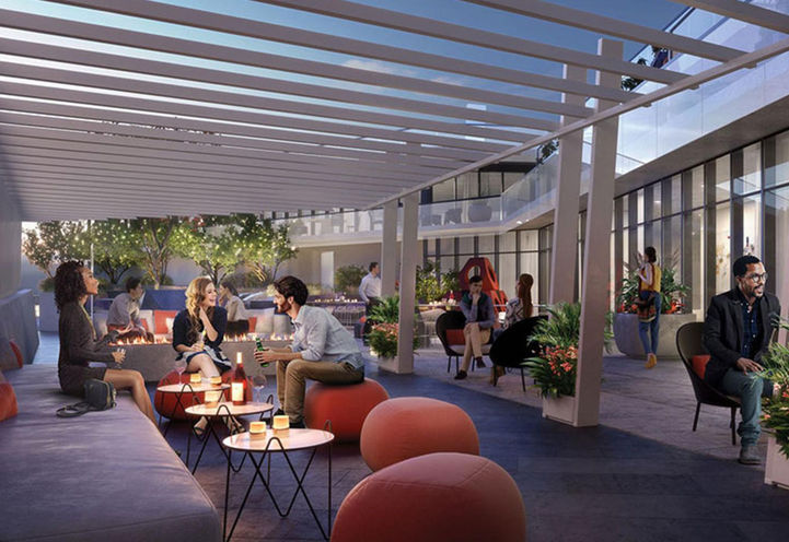 Rooftop Sundeck at M City Condos 2