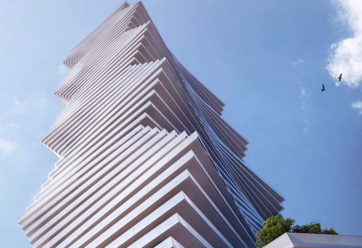 Tower, M City Condos Phase 2 on Burnamthorpe Road and Confederation Parkway