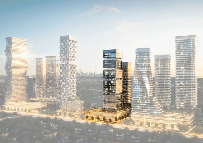 M City Condos 4, Original Tower Rendering
