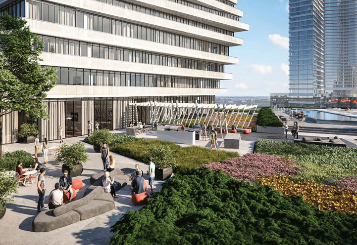 M City Condos 4, Phase 2 Amenity Terrace