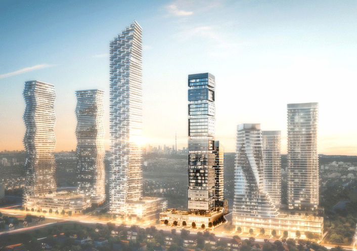 M City Condos 4, Updated Tower View of M City Condos Phase IV