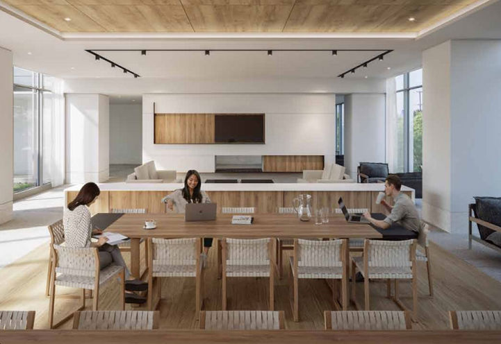 M City Condos 4 Wi-fi Lounge and Co-Working Space