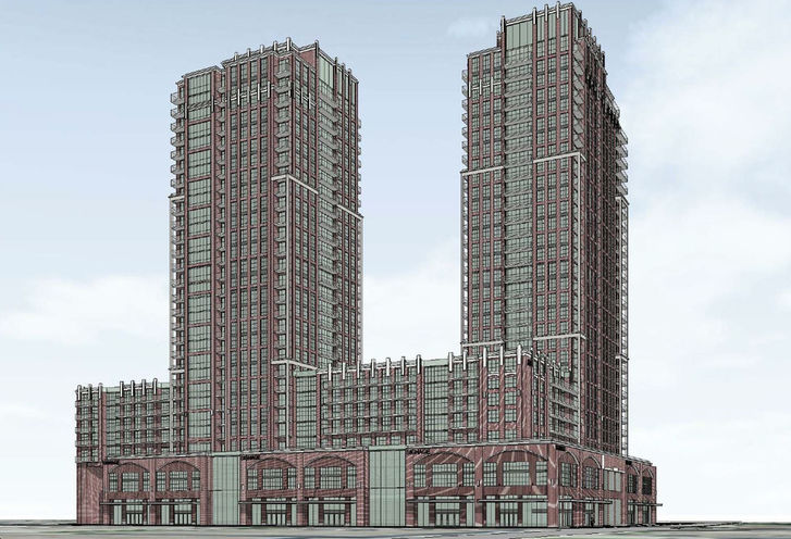 39 Newcastle Street Condos 2 Exterior Rendering