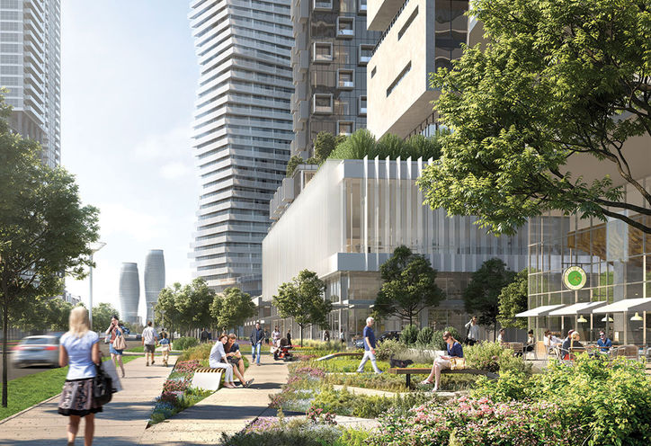 M City in Mississauga 10 Phase Master-Plan