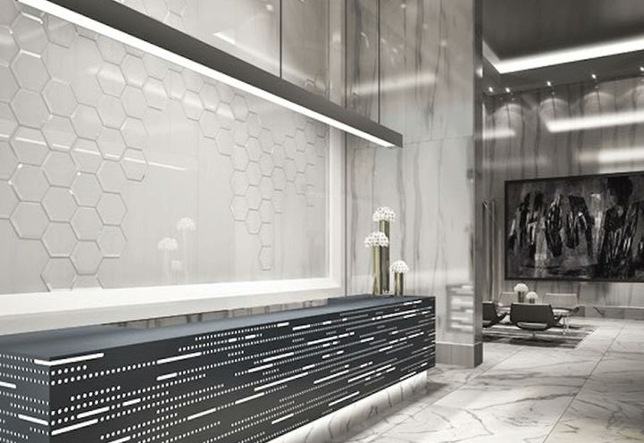 400 King West Condos, Grand Lobby Early Rendering