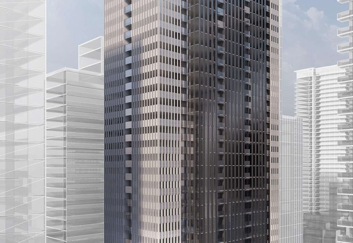 400 King West Condos, Mid-tower Rendering