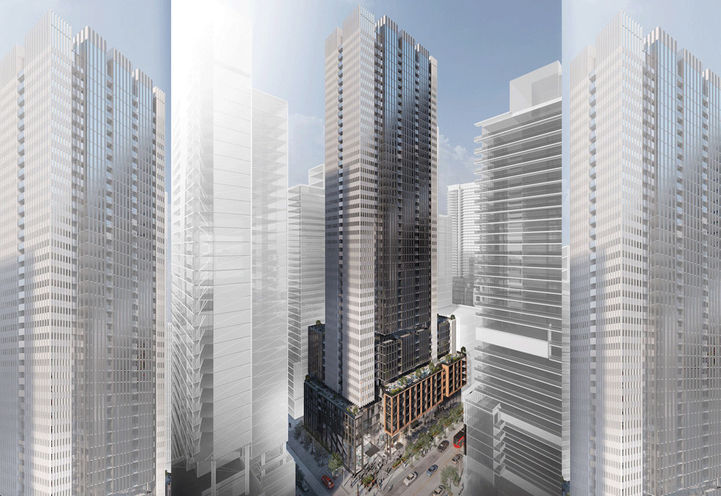 400 King West Condos, Previous Plan